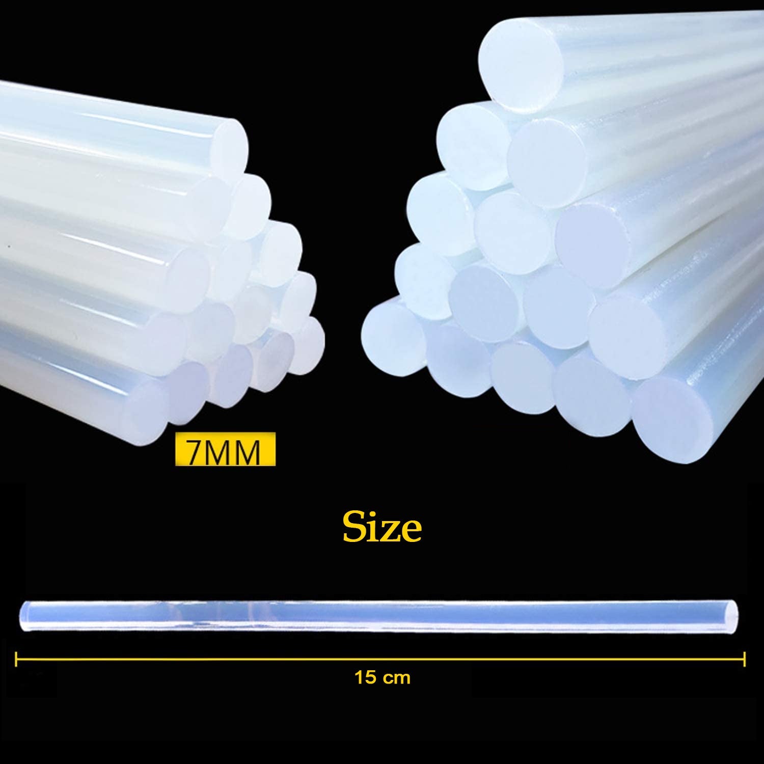 7685 Glue Sticks for Craft and Art Decoration Craft Work Multi-Purpose Transparent HOT MELT Glue Sticks ( 1 Kg ) DeoDap 7685 Glue Sticks for Craft and Art Decoration Craft Work Multi-Purpose Transparent HOT MELT Glue Sticks ( 1 Kg ) DeoDap